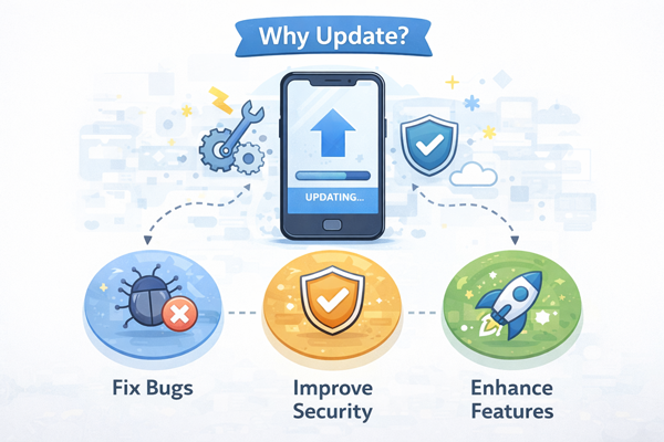 업데이트-왜-해야할까를 설명하는 기본 개념 구조 이미지